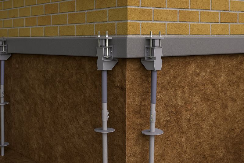 Foundation Pier Leveling